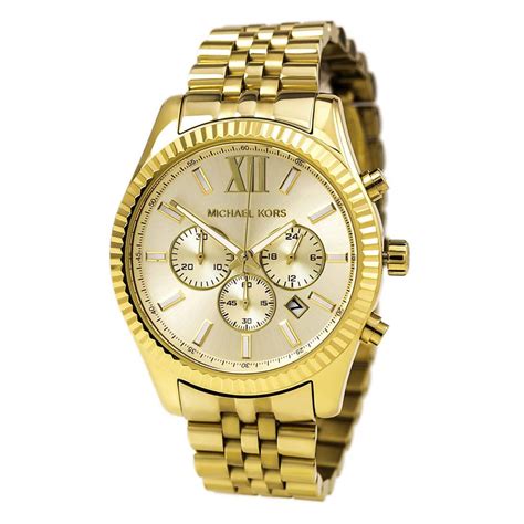 michael kors lexington gold tone watch style mk8281|Michael Kors lexington.